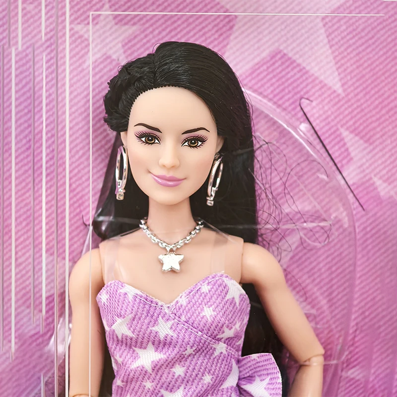 

Новинка 2025 года, оригинальная модная серия Barbie Deluxe: джинсовое коллекционное издание Ra Panger Face Mold, модель куклы, игрушки для девочек, подарок