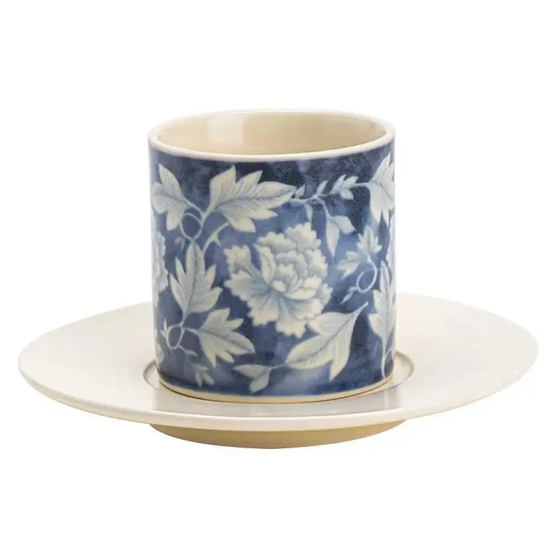 الصودا الصقيل Yuanqinghua كوب شاي سيراميك تذوق كوب الخيزران عقدة كوب الصينية الكونغ فو طقم شاي التقطيع يمكن أن تكون كوب واحد