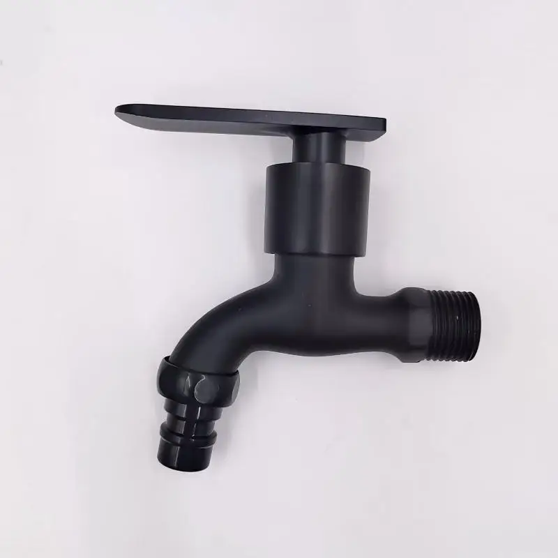 Outdoor Water Tap Heavy Duty Zinc Alloy Rust Resistant Single Lever Handle 1Pcs for Patio Watering