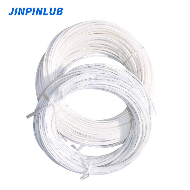 JINPINLUB NPB 4 مللي متر 6 مللي متر مقاومة للحرارة مقاومة للتآكل PA11 أنبوب نايلون مرن لأنابيب هواء زيت التشحيم