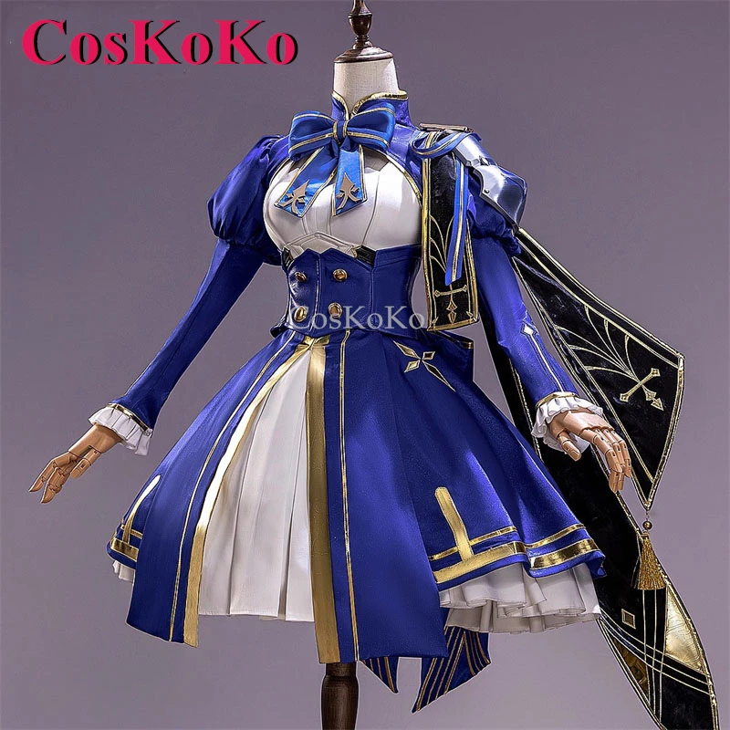 

CosKoKo Saber Cosplay Costumes Game Honkai: Star Rail Gorgeous Elegant Combat Uniforms Halloween Party Role Play Clothing S-XL