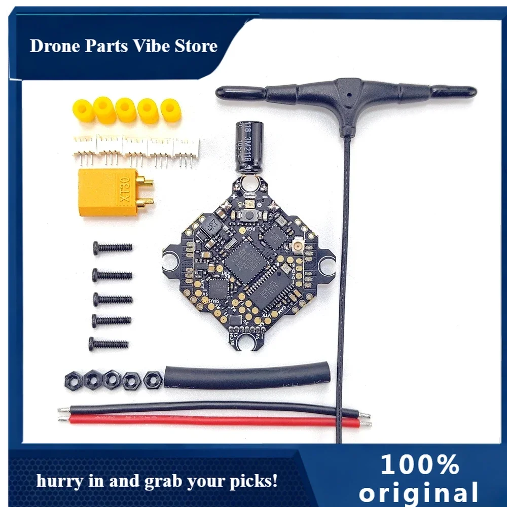 

APDarwinFPV ExpressLRS ELRS AIO F4 FC FPV Bluejay 2.4GHZ Flight Controller Receicer Whoop Betaflight 15A OSD BEC 4In1 SPEED ESC