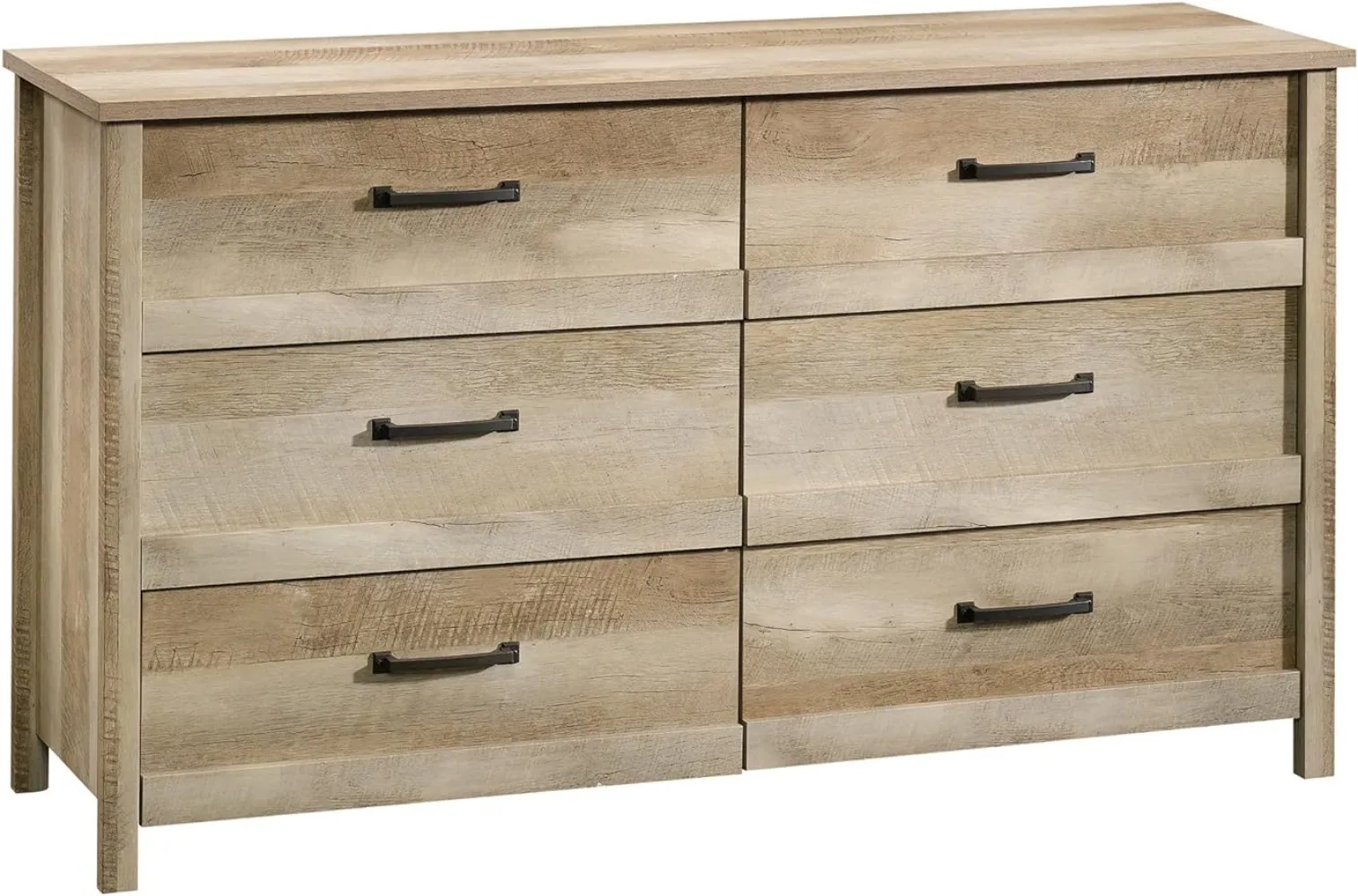 

Cannery Bridge 6-Drawer Dresser Lintel Oak finish furniture bedroom bedside table bedroom furniture