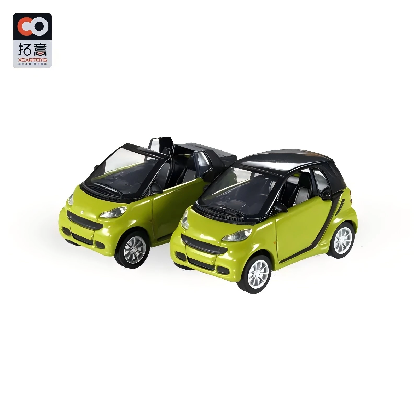 Xcartoys Blind Box Mercedes Smart Car Legierung Spielzeug Kraftfahrzeug Druckguss Metall Modell Kinder Weihnachten Geschenk Spielzeug für Jungen