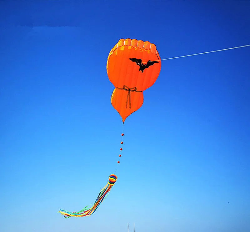 gratis verzending kalebas vliegeren zachte vlieger voor volwassenen stuurwiel opblaasbaar speelgoed kitesurfen buitenspelen vliegers string fun