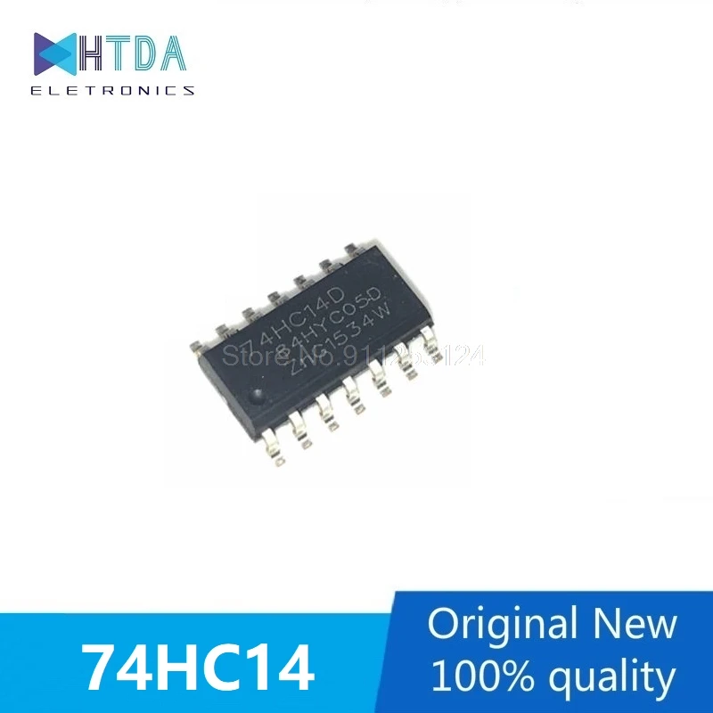 25pcs/lot 74HC14 74HC14D  SOP-14  3.9m