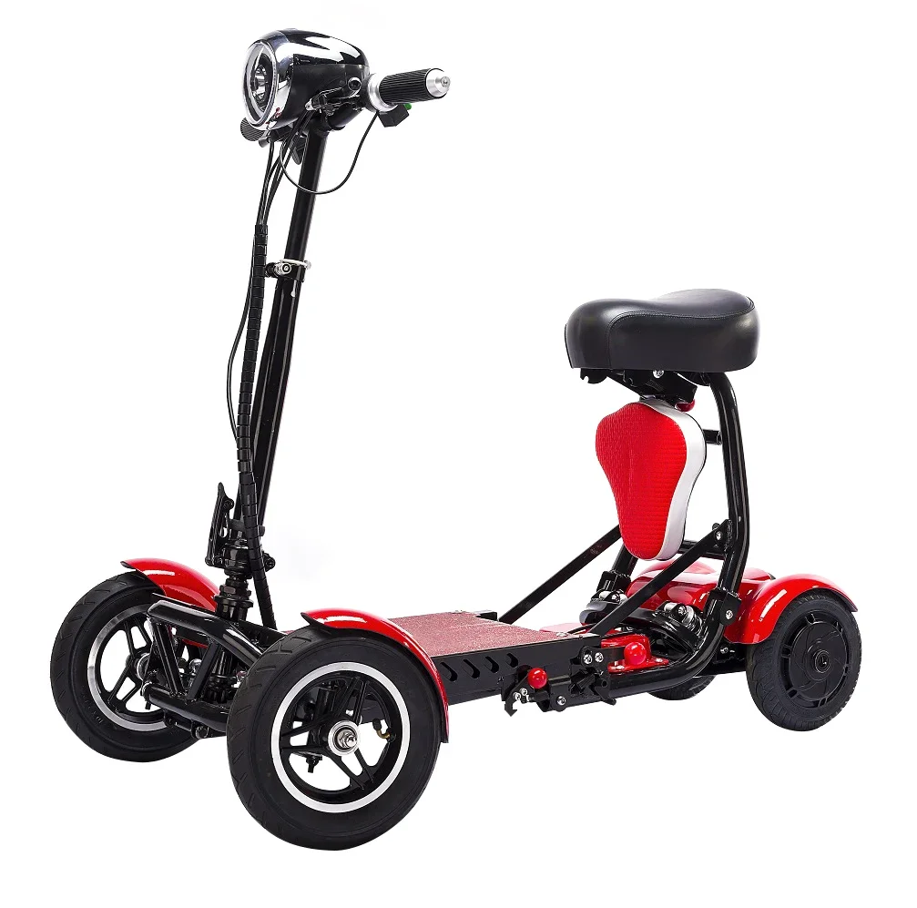 4 Wheel Mobility Handicapped Electric Scooters Disabled Lightweight Electric Scooters Wheelchairs Import Mobility Scooter 500w