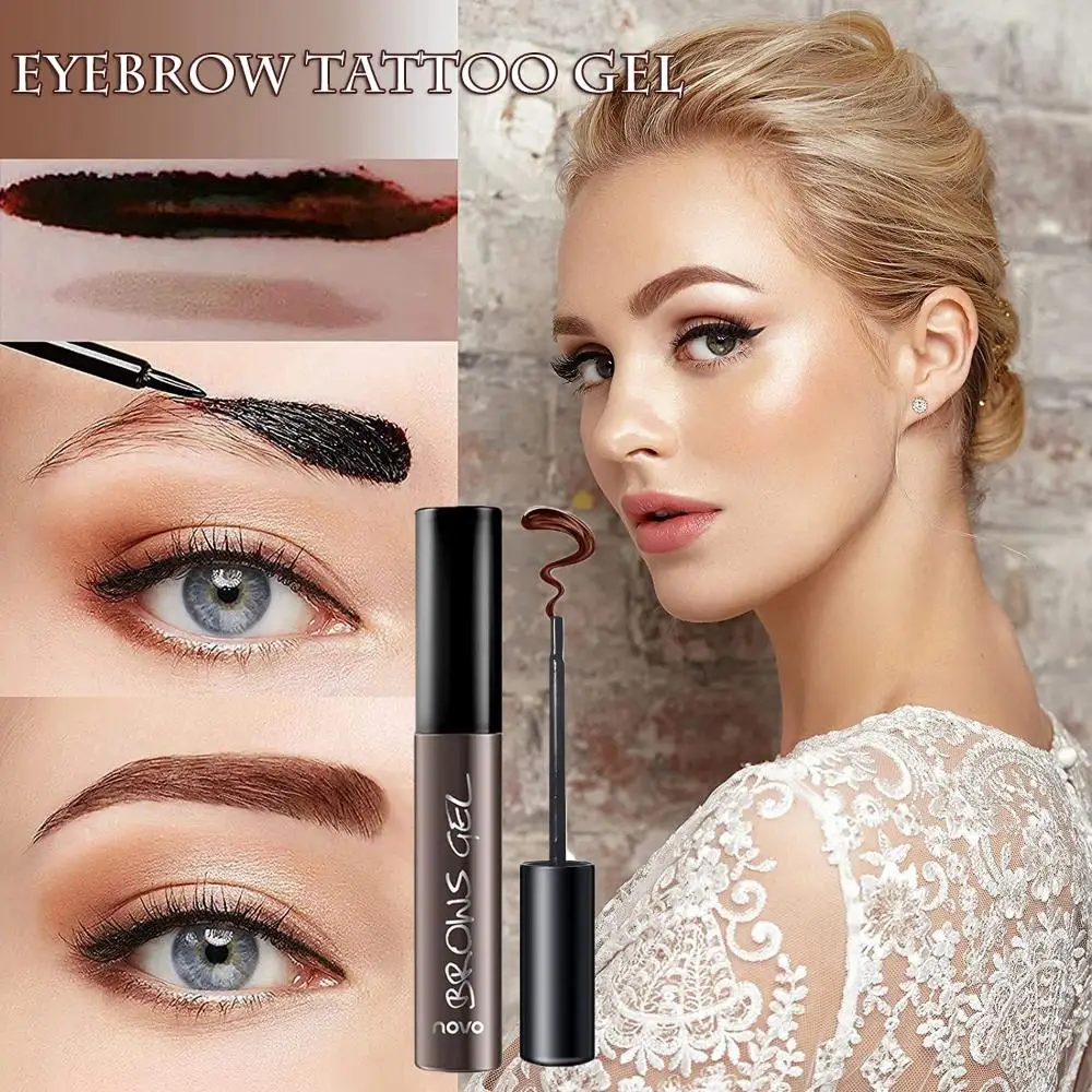 

Brow Makeup Eyebrow Easy Peel Off Tint EyeBrow Gel Natural Color Peel Off Eyebrow Gel LongLasting