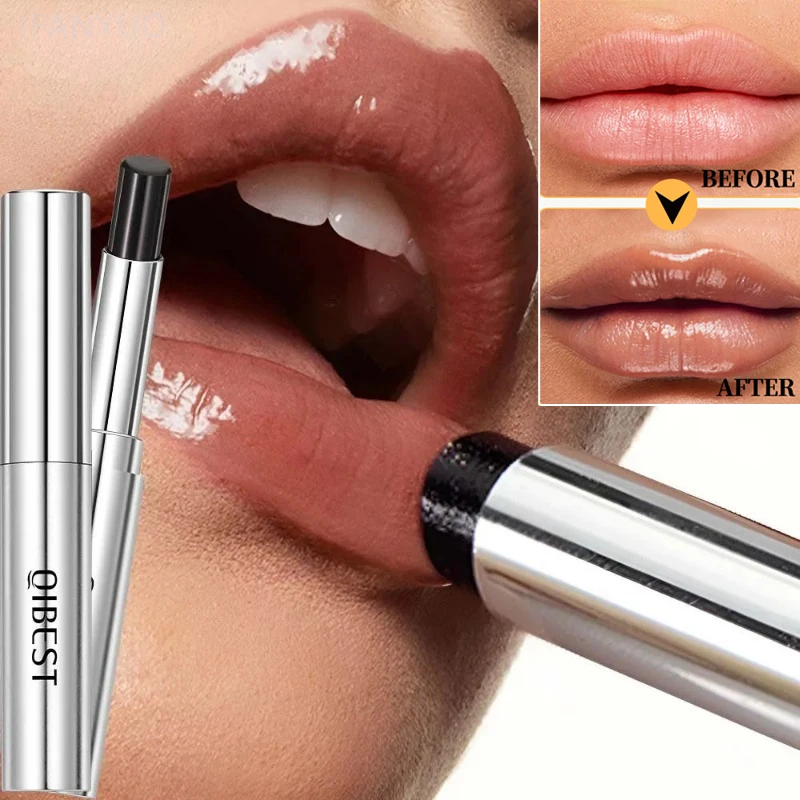 عديم اللون الأسود العسل بلسم الشفاه أحمر الشفاه السلس طويلة الأمد ترطيب الشفاه ممتلئ الجسم تغذي ماكياج طبيعي العناية بالشفاه مستحضرات التجميل #1