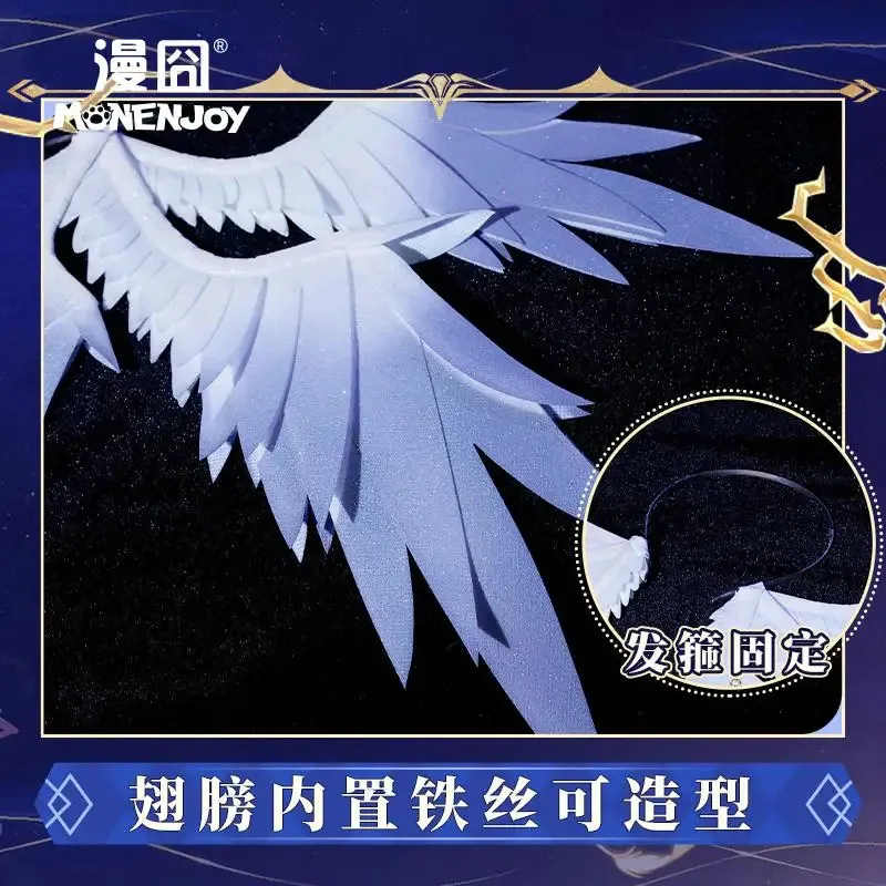 لعبة هونكاي ستار ريل أحدث الأحد التأثيرية الدعامة ستة أجنحة غطاء الرأس السيد الأحد الدعامة هالوين كرنفال حفلة لعب الأدوار وتتسابق