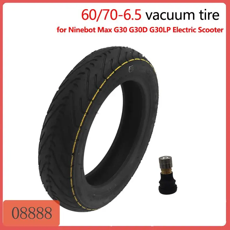 

High quality 10 inch 60/70-6.5 vacuum tires, suitable for Ninebot Max G30/G30E/G30LP electric scooter tire accessories
