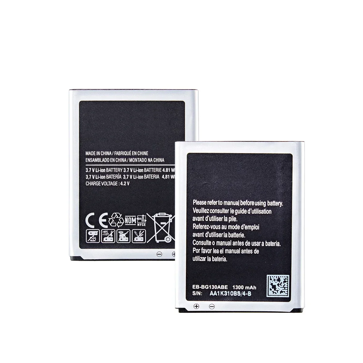 Brand New EB-BG130ABE Battery 1300mAh For Samsung Galaxy Star 2 G130 G130E G130H G130HN G130BU/DS Batteries