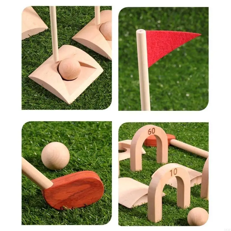 N84E Mini Golf Game Sports สำหรับความสามารถในการจับลูกน้อยพัฒนาของขวัญของเล่นสำหรับเด็ก
