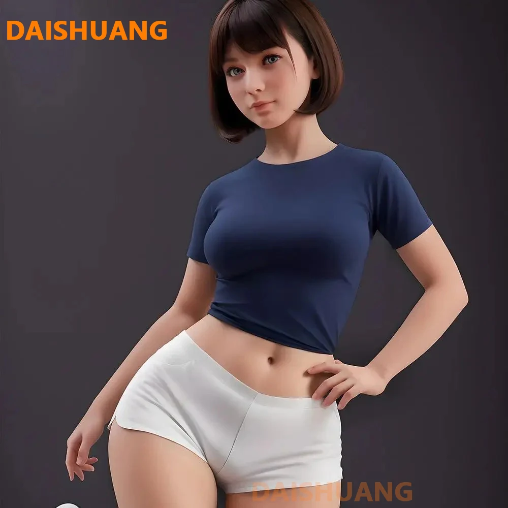 DAISHUANG Normal Breast Big Hips Women Realistic Silicone Sexy Dolls 168cm Large Hips Rounded Tpe Sex Doll For Men секс кукла