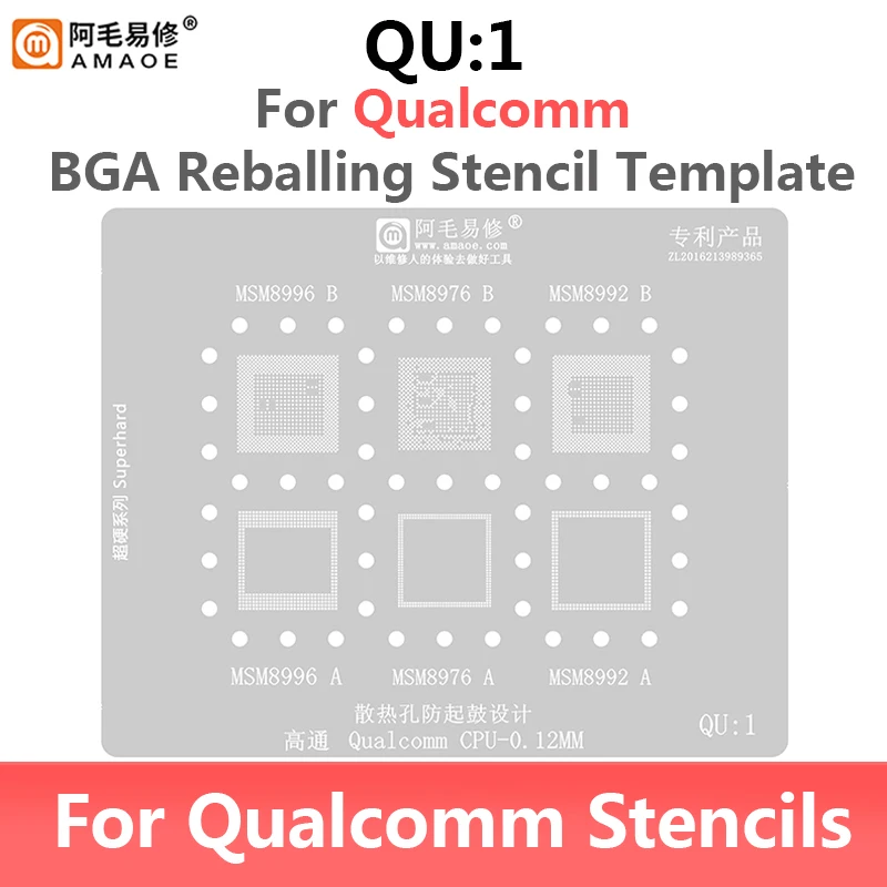 Amaoe QU1 Stencil Details