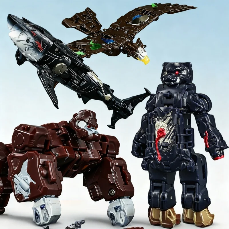 

Новый 52TOYS Beastbox с откидной рукой, слепая коробка, трансформируемый куб, серия, игрушка для снятия стресса, модель, фигурка меха, игрушка в подарок