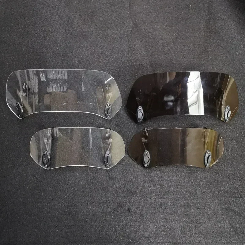 لدراجة كاواساكي Z400 Versys X300 300 650 1000 LT W650 J125 سكوتر مرتفع قابل للتعديل للزجاج الأمامي سبويلر منحرف الهواء للدراجة النارية