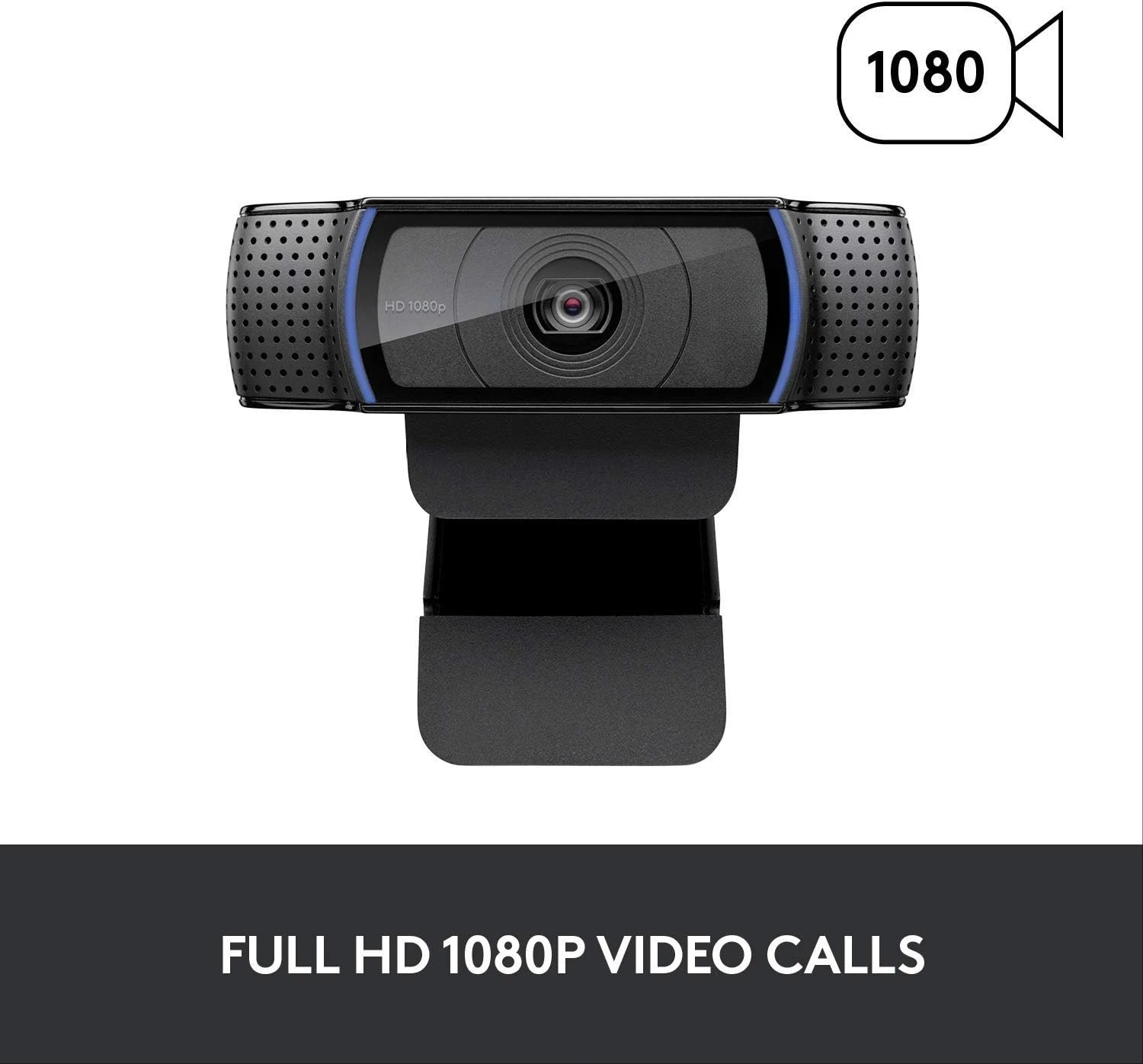 

C920x HD Pro Webcam, Full HD 1080p/30fps Video Calling, Clear Stereo Audio, HD Light Correction, Works with Skype, Zoom,FaceTime