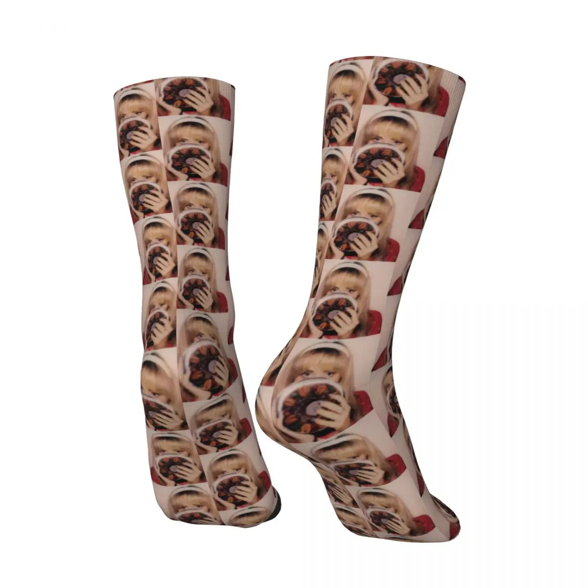 Sabrina Carpenter Merch Fruitcake Socks Autumn Stockings Elegant Men's Warm Soft Socks Pattern Outdoor Sports Non Skid Socks