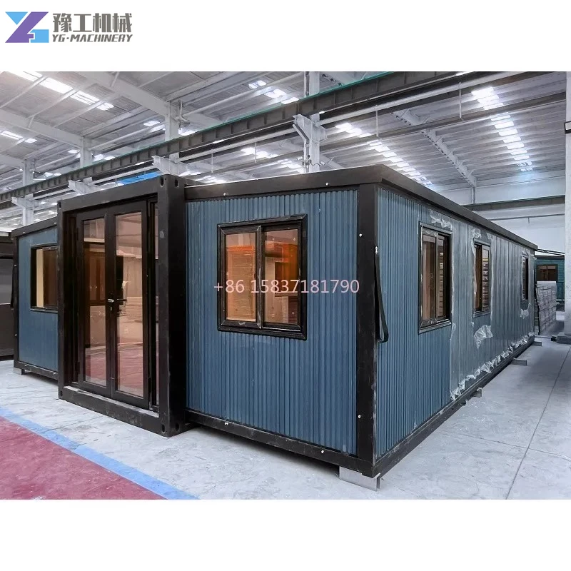Folding Container House Hotel Expanding Foldable Portable Mobile Homes Folding Prefab Expandable Container House China Supplier