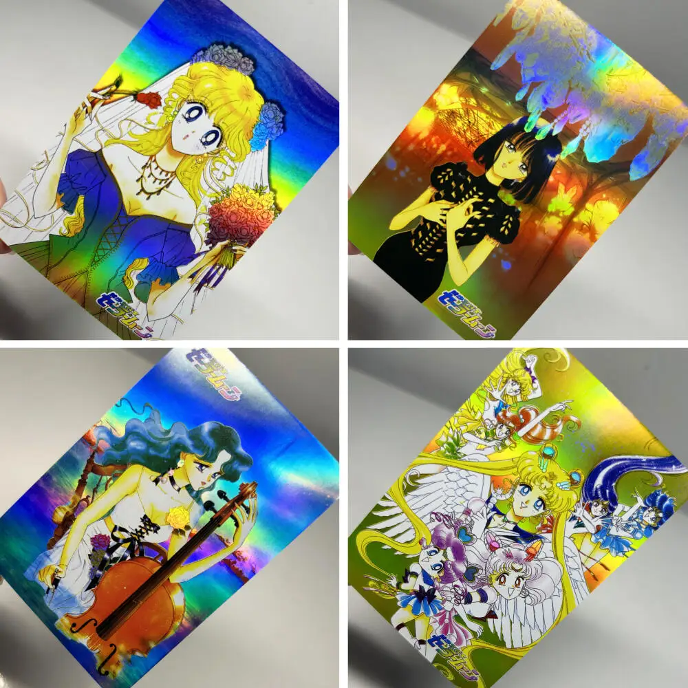 Anime deusa história diy acg hiou shizuka koran yuki hirasawa yui avançado espumante cartão colecionável presente de aniversário de natal