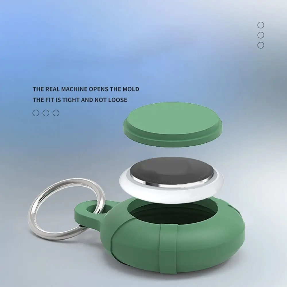 جهاز تعقب سيليكون بنظام تحديد المواقع لعلامة أبل الجوية ، سوار معصم ، سلسلة مفاتيح تعقب خفيفة الوزن ، جهاز تعقب بنظام تحديد المواقع مقاوم للماء ، إكسسوارات الأطفال