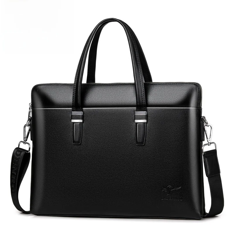 

Genuine Leather Men's Handbag Biden Kangaroo Busin Briease Single oulder Crossbody Bag Leather Handbag for Men