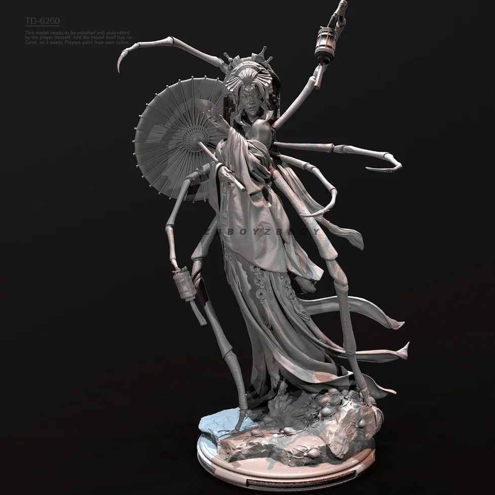 75mm 90mm 110mm  Resin model kits figure beauty colorless and self-assembled （3D Printing ）TD-6260/3D