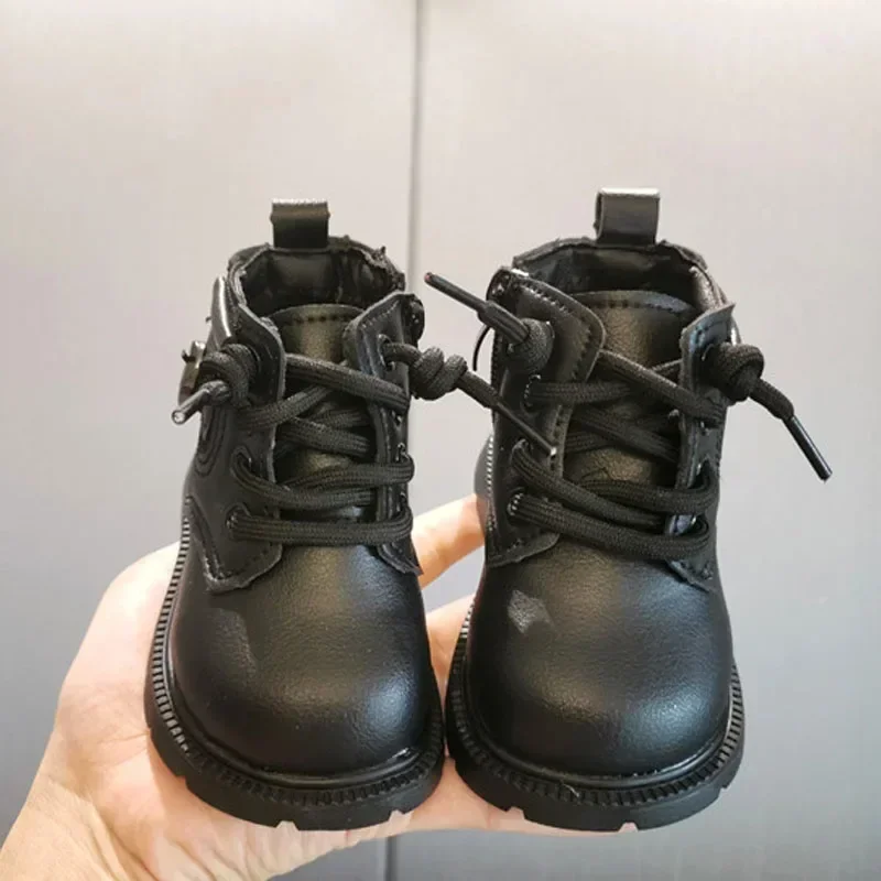 Autumn Winter Kids Boots Warm Boys Toddler Girls Boots Fashion Clith Children Casual Shoes Boys Girls Boots for Kids