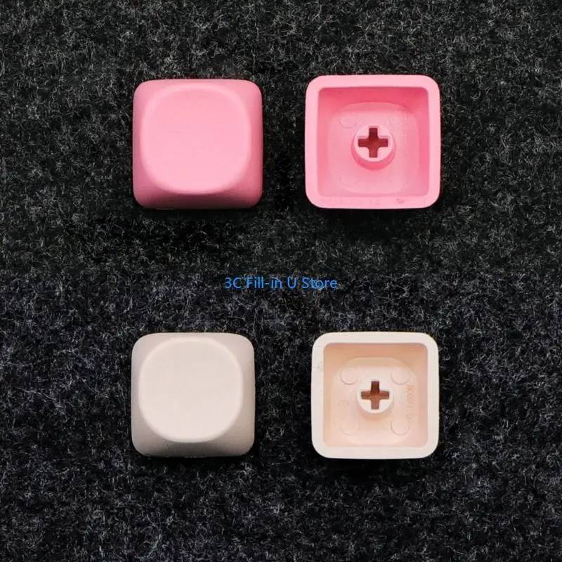 G8TA لتقوم بها بنفسك لوحات المفاتيح الميكانيكية تكملة سميكة PBT لا يوجد نقش Keycap 1U MOA الملف الشخصي صبغ التسامي غطاء #5