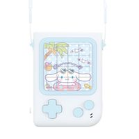 Sanrio Hello Kittys Gt105 Handheld Fan Portable Creative Usb Charging Model Folding Halter Neck Small Fan Three-Speed Adjustment