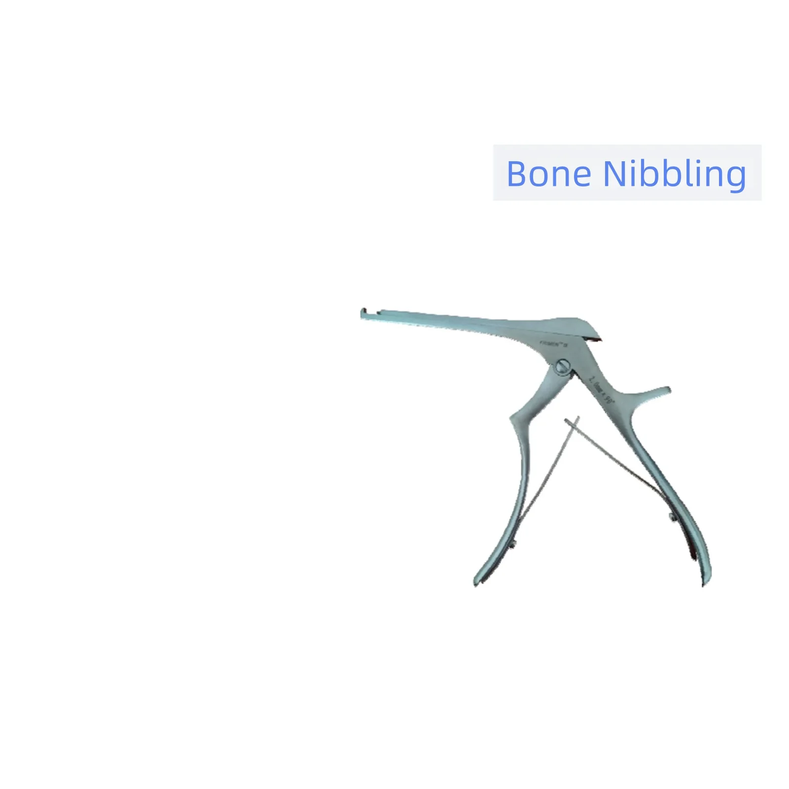 Bone Nibbling Rongeur 9.0mm opening, polished finish, stainless steel  Ophthalmic Surgical Instrument Multifunctional Forceps
