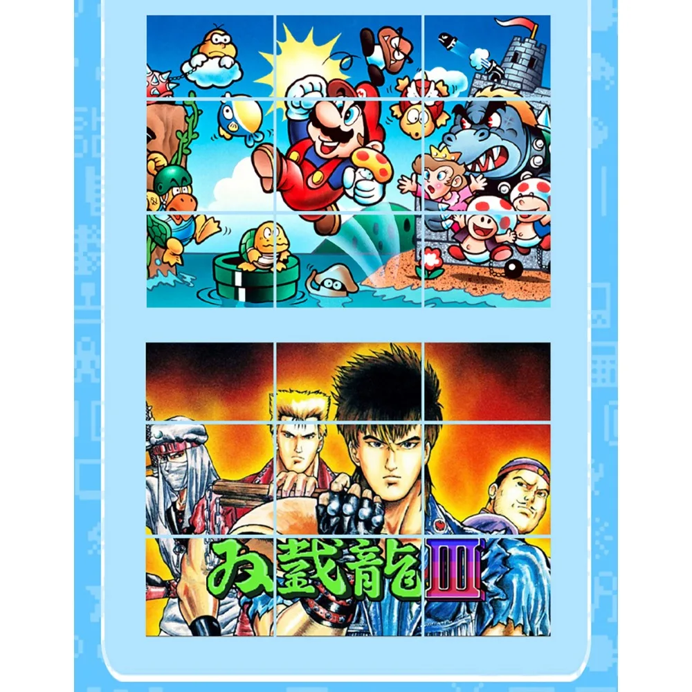 Family Computer Childhood Games Rare Cards Collection Nostalgia Classic Anime Characters Popular Linkage Cards Children Toy Gift