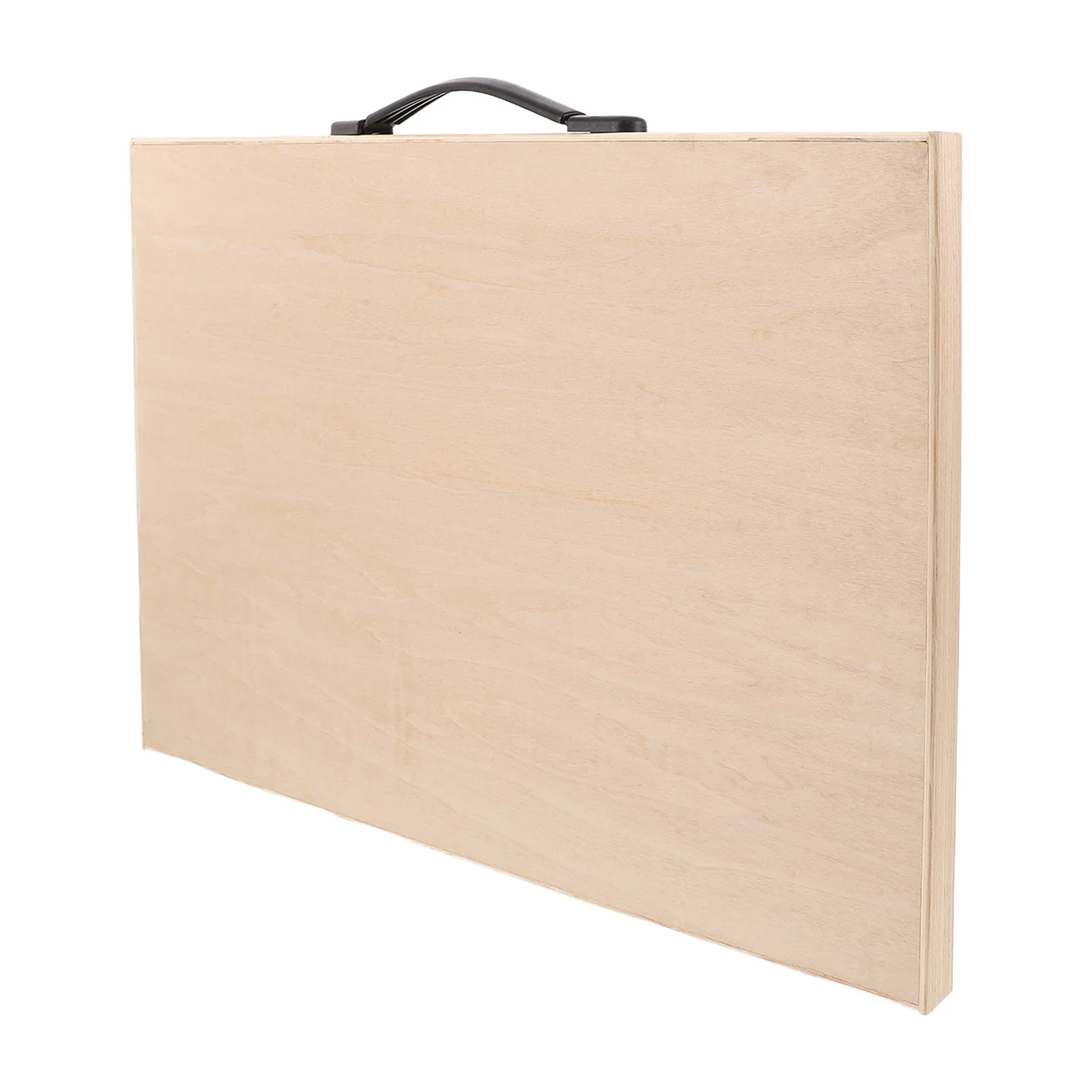 Portable Solid Wood Drawing Board 17.4x11.7x0.6 Inch Smooth Surface for Ideal Travel Sketching Tool Students Artists