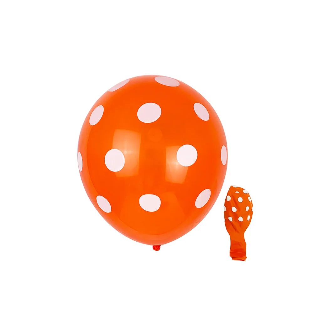 

100 Pcs Polka Dot Balloon Party Thickened Balloons Inflatable Air Ballons Latex