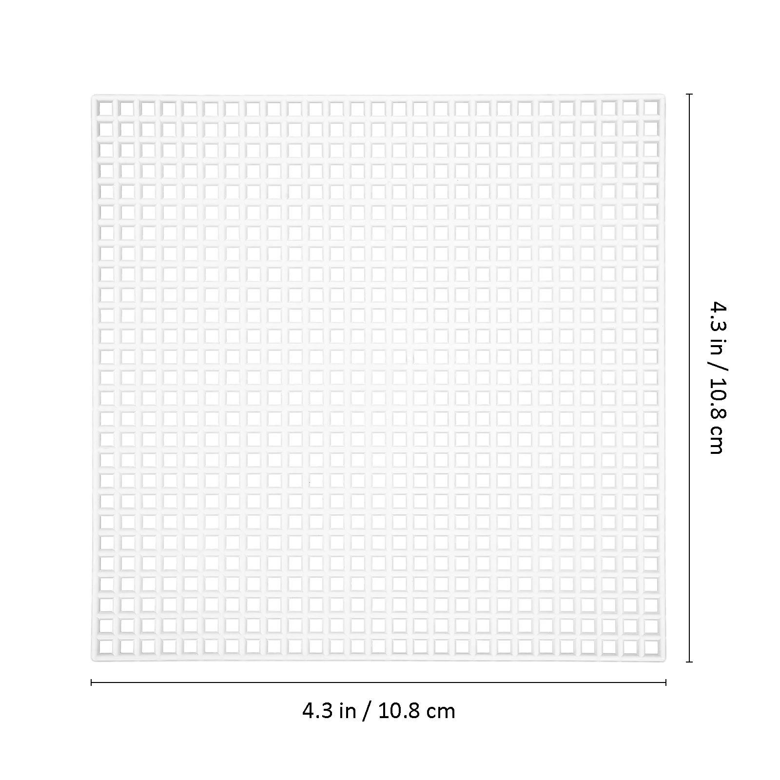 

12Pcs Plastic Canvas Sheets Thickened Strong Mesh for Handmade Sewing Crafts Embroidery Cross Stitch Knitting Needlework