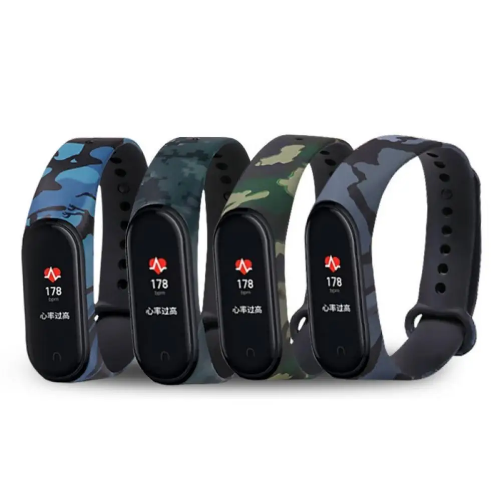 Strap for Xiaomi Mi Band 4 3 Sport Bracelet watch Silicone wrist strap For xiaomi mi band 3 4  bracelet Miband 4 3 Strap