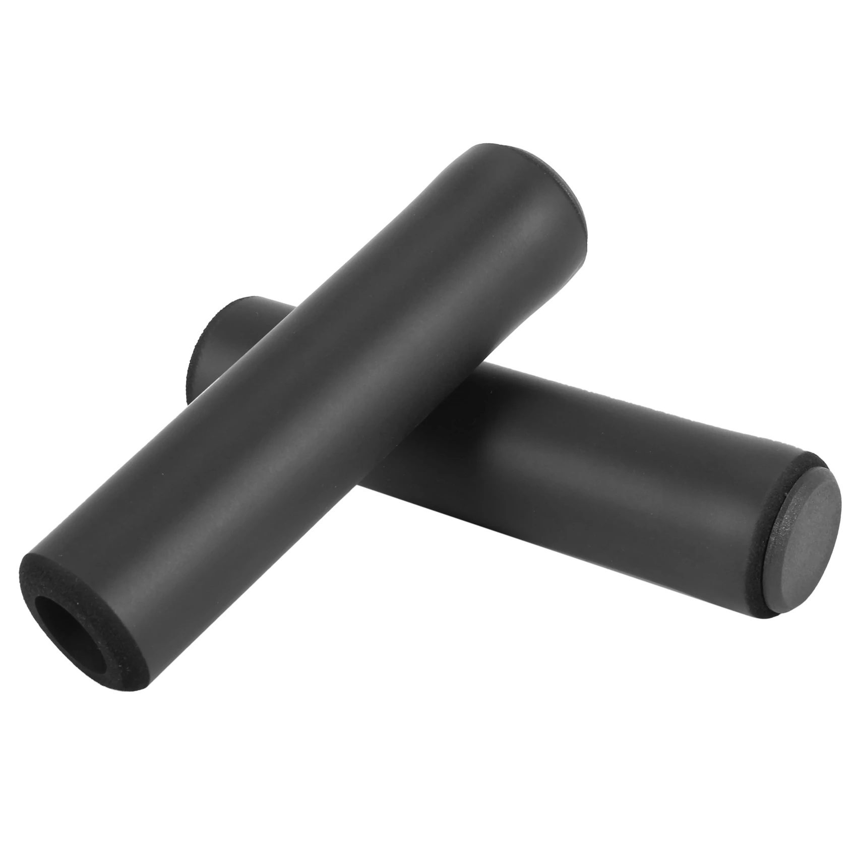 Handle Bar Grips Scooter BMX MTB Mountain Bike Bicycle Cycle Ultralight Silicone（black）