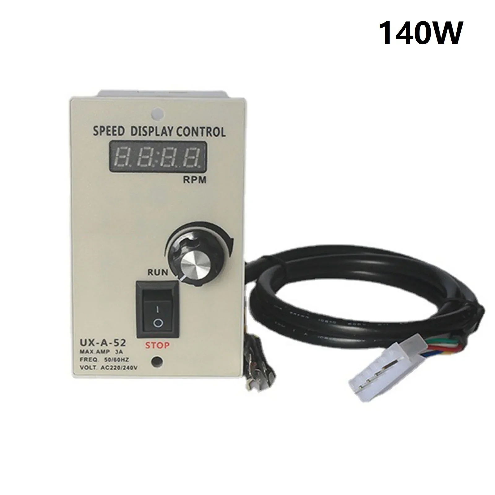 

Motor Speed Controller AC V High Precision Motor Speed Governor Wide Speed Control Range AC V Long Service Life