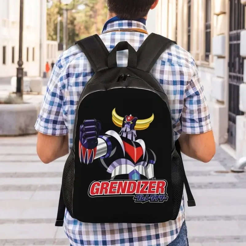 UFO robot Grendizer laptop backpack men women fashion bookbag for college school students Goldrake Goldorak mecha anime bag