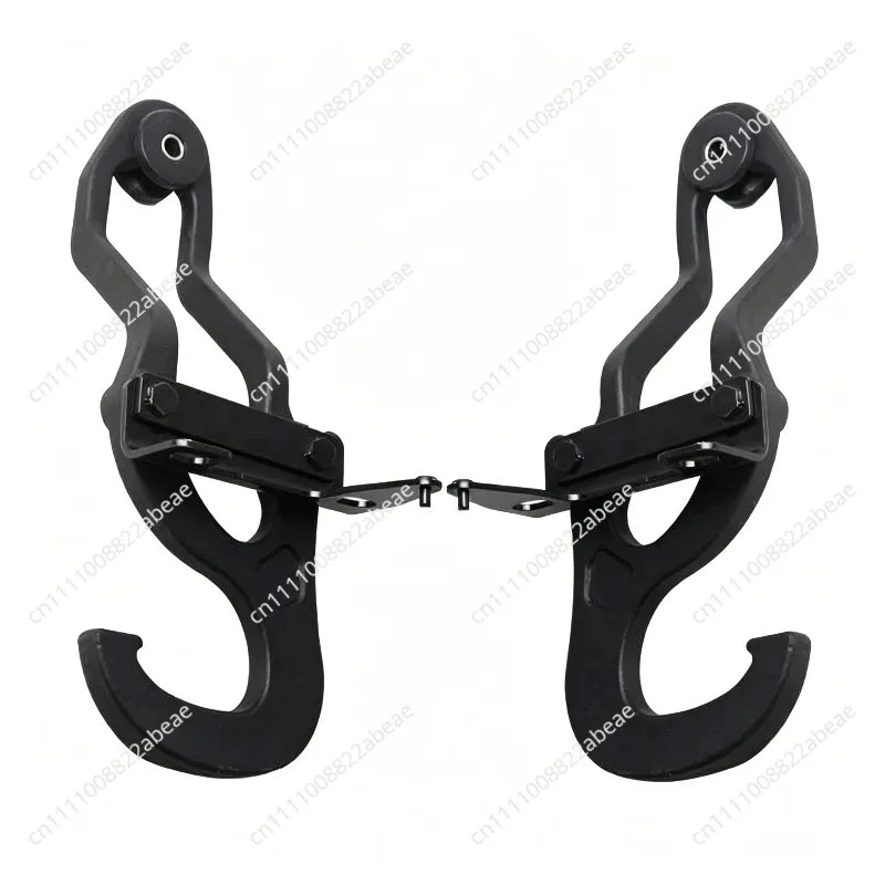 Upgraded Tow Hook for 10-18  for RAM1500 Front Bumper Replacement Durable Anti Collision Hitch Receiver