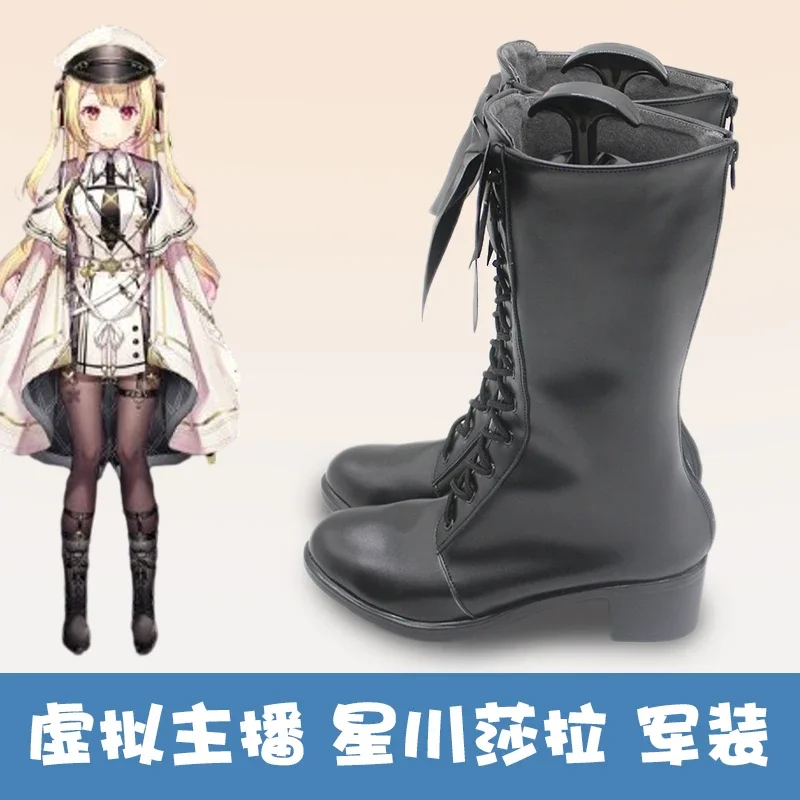 FC6VTuber Hoshikawa Sara คอสเพลย์ Sara CosplayBoots บทบาทเล่นชุดสําหรับ Hallowmas Carnival ผู้ใหญ่ผู้หญิงผู้ชาย @ FC8!