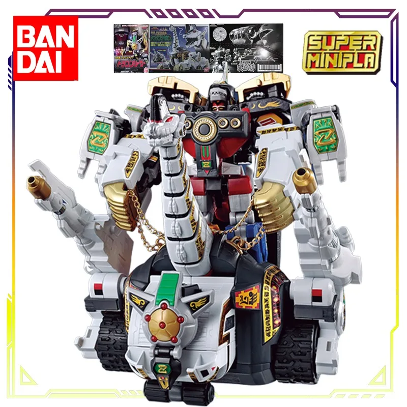 バンダイオリジナルスーパーミニプラパワーレンジャーシリーズリストドラゴンキングビッグビースト神アニメアクションフィギュアモデルおもちゃギフト男の子用