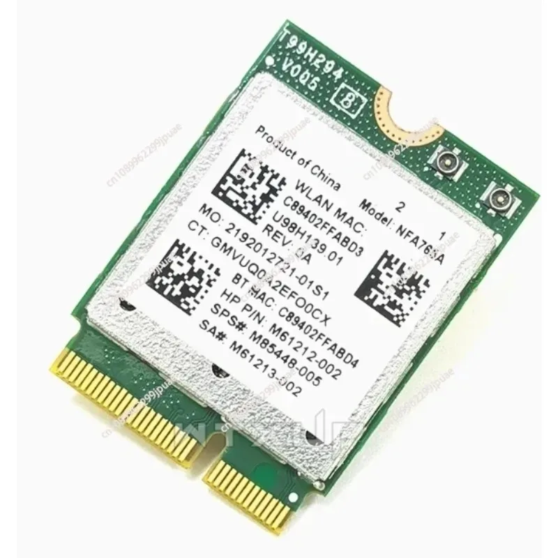 Tri Band 2.4G/5G/6Ghz Network Wireless Adapter For Win11 Wifi7 QCNCM865 Wireless 2.4Gbps