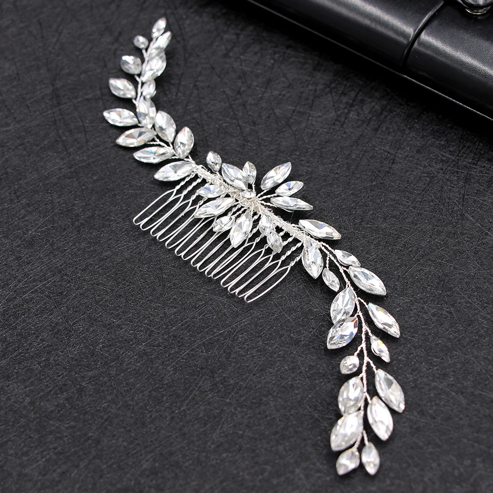 

Comb Bridal Headdress Accessories Crystal Wedding Headpiece Women Jewelry Miss