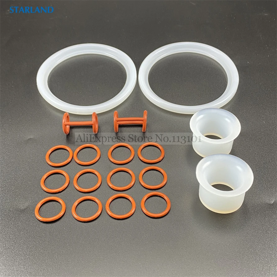 18 Silicone Gaskets Accessories Sealing Rings 1 Combination For MK Soft Serve Ice Cream Machines New Spare Parts Assembly Set