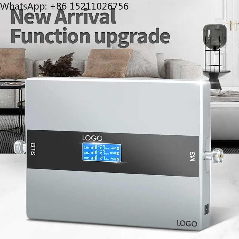 New Tri Band 900/1800/2100 mhz 2g 3g 4g Gsm signal Boosters Repeater Phone signal Booster for Home Office