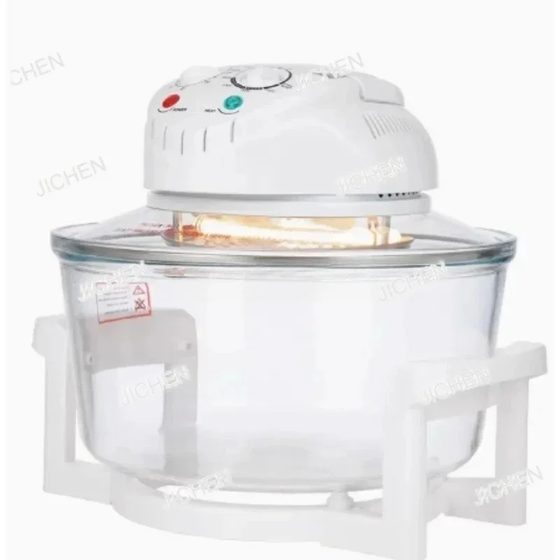 Стеклянная фритюрница HG JC 220 В/110 Вольт — бытовой тип — большая емкость для приготовления картофеля фри и других жареных продуктов