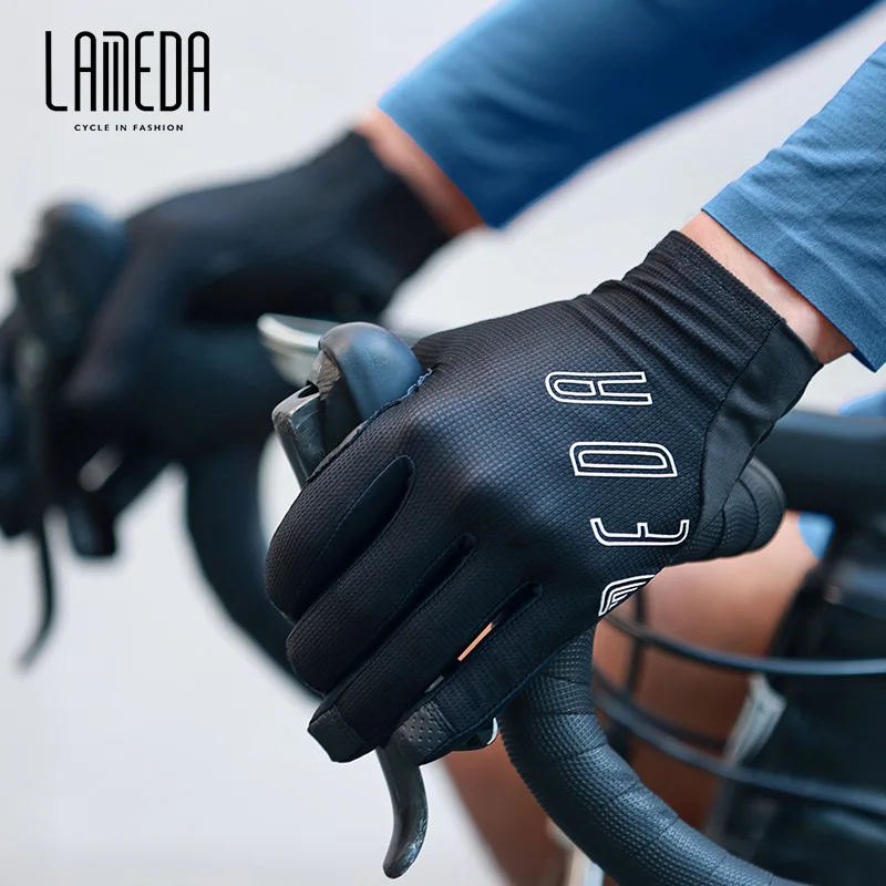 Lameda Cycling Full Gloves Damping Men\'s Cycling Gloves Touch Screen Gloves For The Gym Gym Gloves Woman Bicycle Accessories