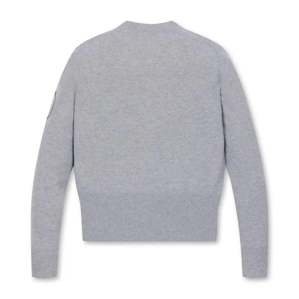 Women Golf Knit Cardigan New Autumn Winter Warm Sweater Luxury Versatile Ladies Golf Sports Knitted Outerwear